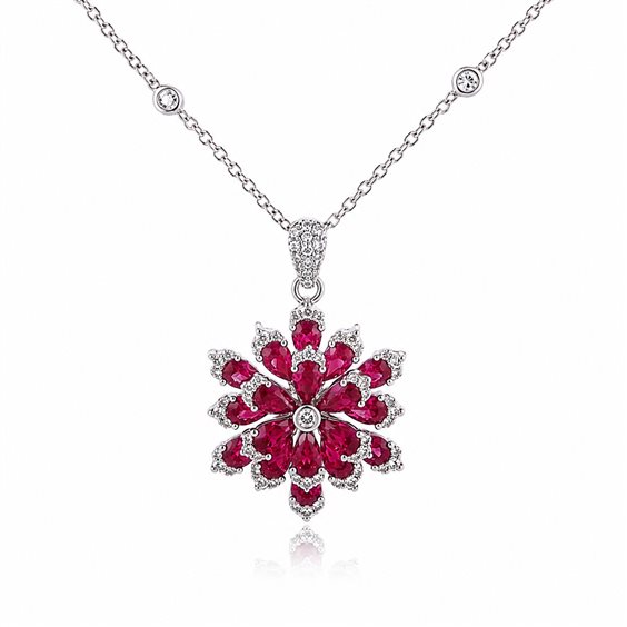 Collier Cianfrone Gioielli Femme in Argent BROC.B 1300 R GC - BROC.B 1300 R GC